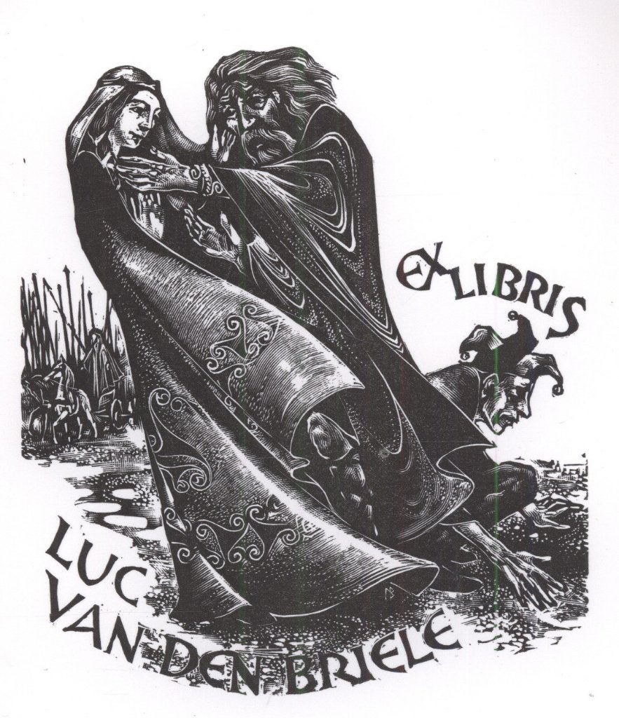 1446 Ex Libris Engeland : Leslie Benenson, z.j., Verzenden, Ex libris