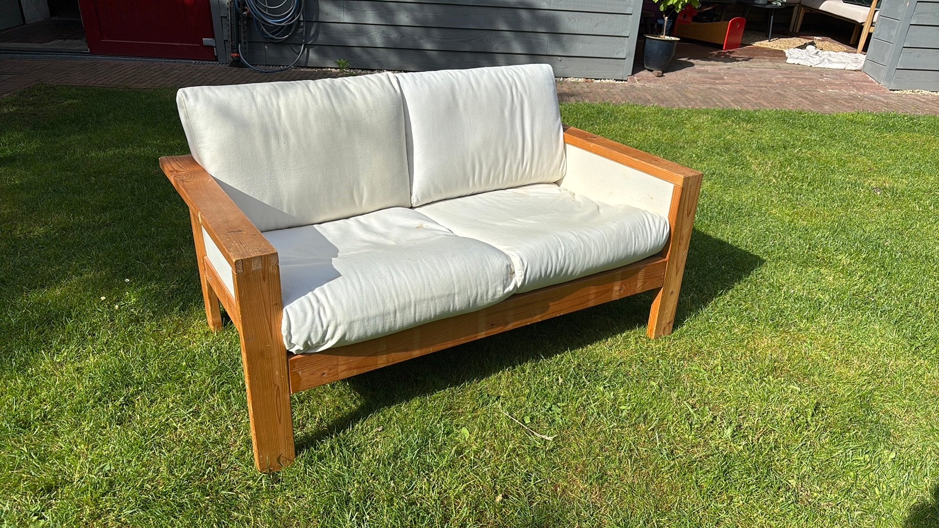 Vintage IKEA bankje, Ophalen, Gebruikt, Vintage, Tweepersoons