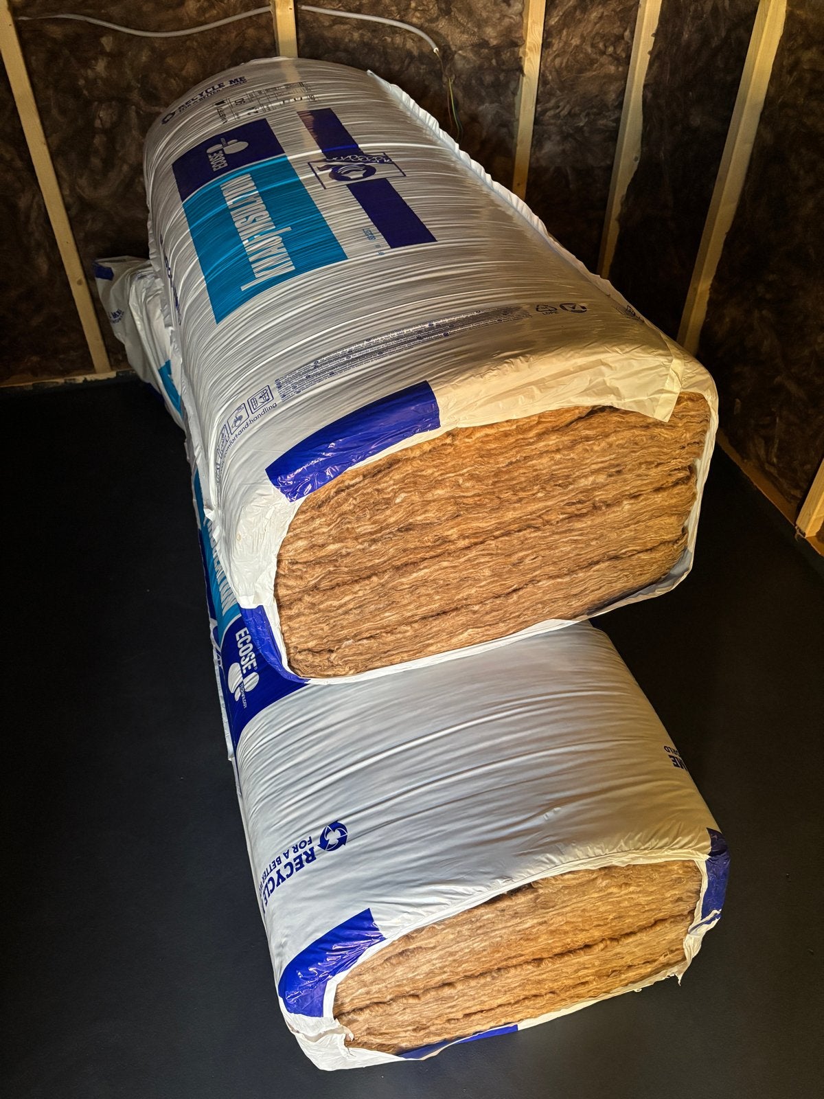 Nieuwe Knauf Acoustifit Glaswol Isolatie - 6.48m² per rol, Doe-het-zelf en Verbouw, Isolatie en Afdichting, 4 tot 8 cm, 10 tot 15 m²
