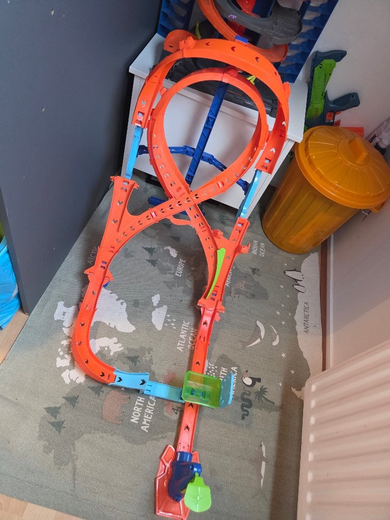 Hot Wheels stunt baan, Ophalen, Zo goed als nieuw