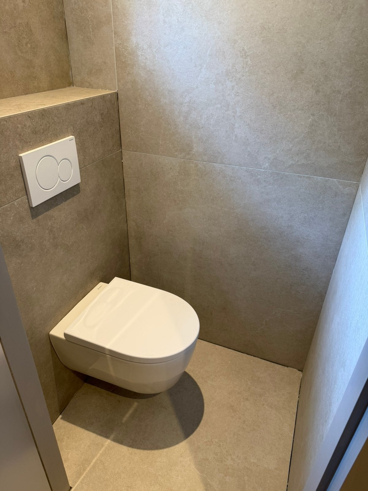 Restpartij 100x100 Grijs Betonlook Tegels Rustig & Luxe look, 60 cm of meer, Keramiek, Nieuw, Ophalen of Verzenden
