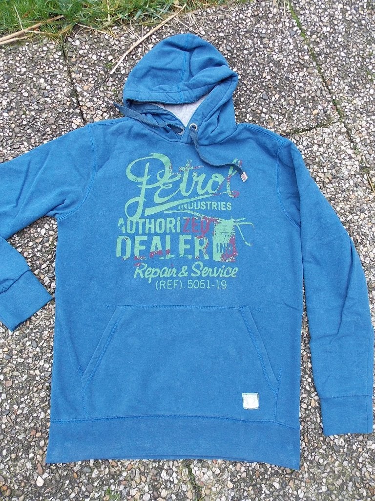 Heren / jongens petrol trui maat L, Maat 52/54 (L), Blauw, Ophalen of Verzenden, Petrol