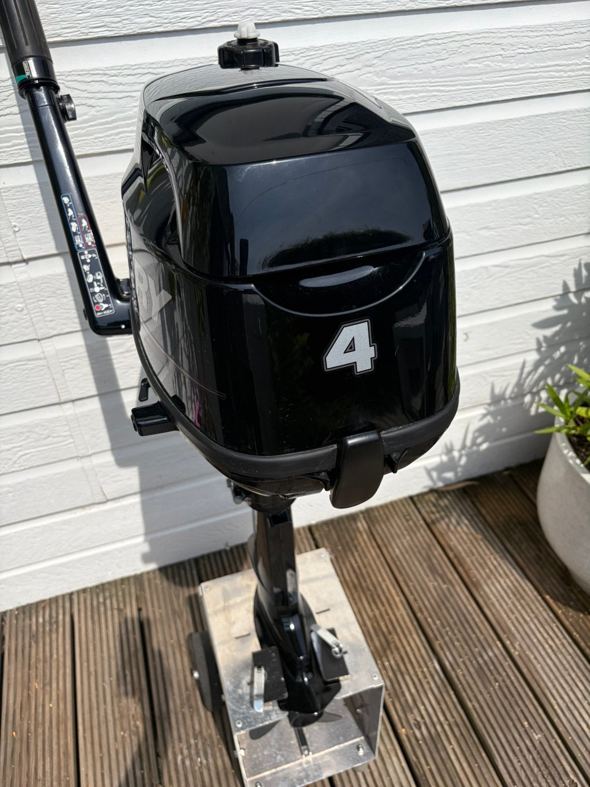 Mercury 4 pk in perfecte staat, Watersport en Boten, Ophalen, Zo goed als nieuw, Benzine, Minder dan 5 pk