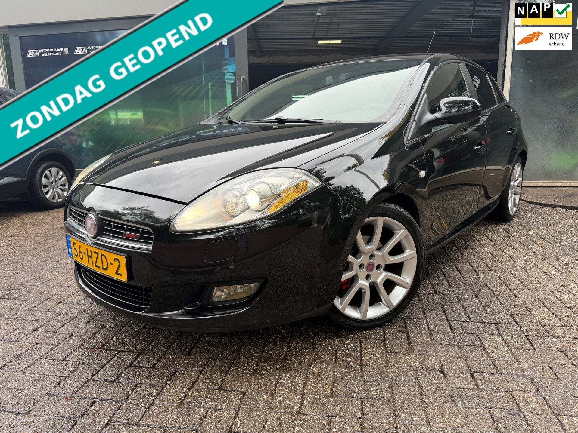 Fiat Bravo 1.4 T-Jet Sport Plus | NIEUWE APK | 3/6 OF 12 MND, Auto's, Fiat, Voorwielaandrijving, Dealer onderhouden, Stof, Gebruikt