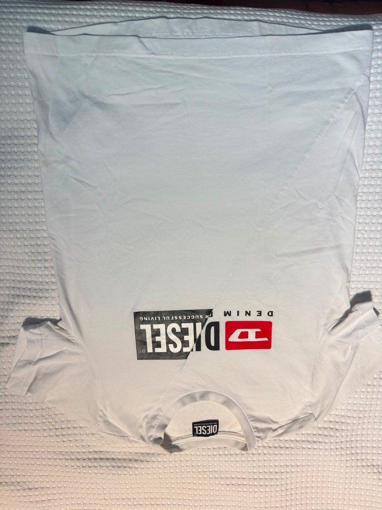 Diesel shirt, USPA longsleeve & Fila sweater (3 stuks), Ophalen, Zo goed als nieuw, Maat 42/44 (L)