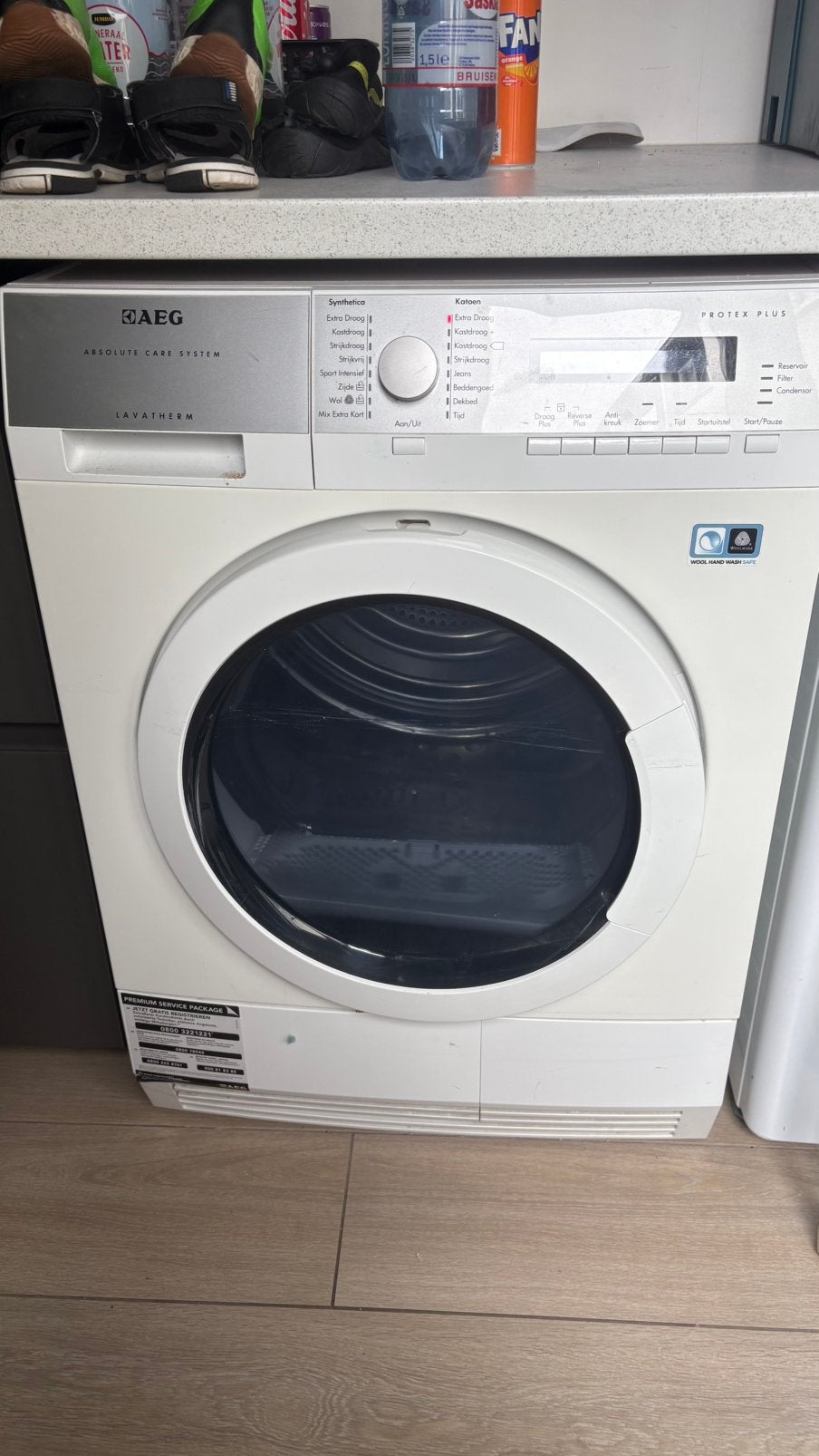 AEG Lavatherm T76785NIH, Witgoed en Apparatuur, Ophalen, Gebruikt, 8 tot 10 kg, Voorlader