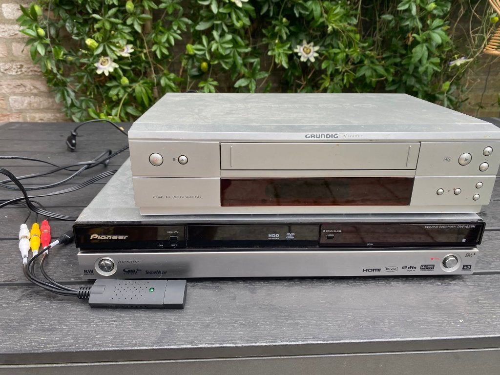 VHS naar PC, Ophalen, Gebruikt, VHS-speler of -recorder