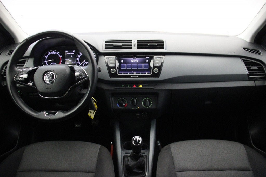 Skoda FABIA Combi 1.0 TSI Active - Airco, Cruise, Gebruikt, Euro 6, 95 pk, Blauw
