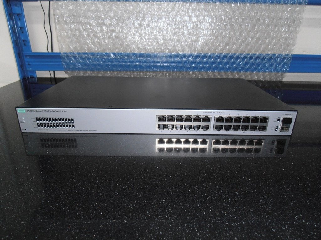 HPE OfficeConnect 1920S 24G 2SFP Switch, Computers en Software, Ophalen of Verzenden, Zo goed als nieuw