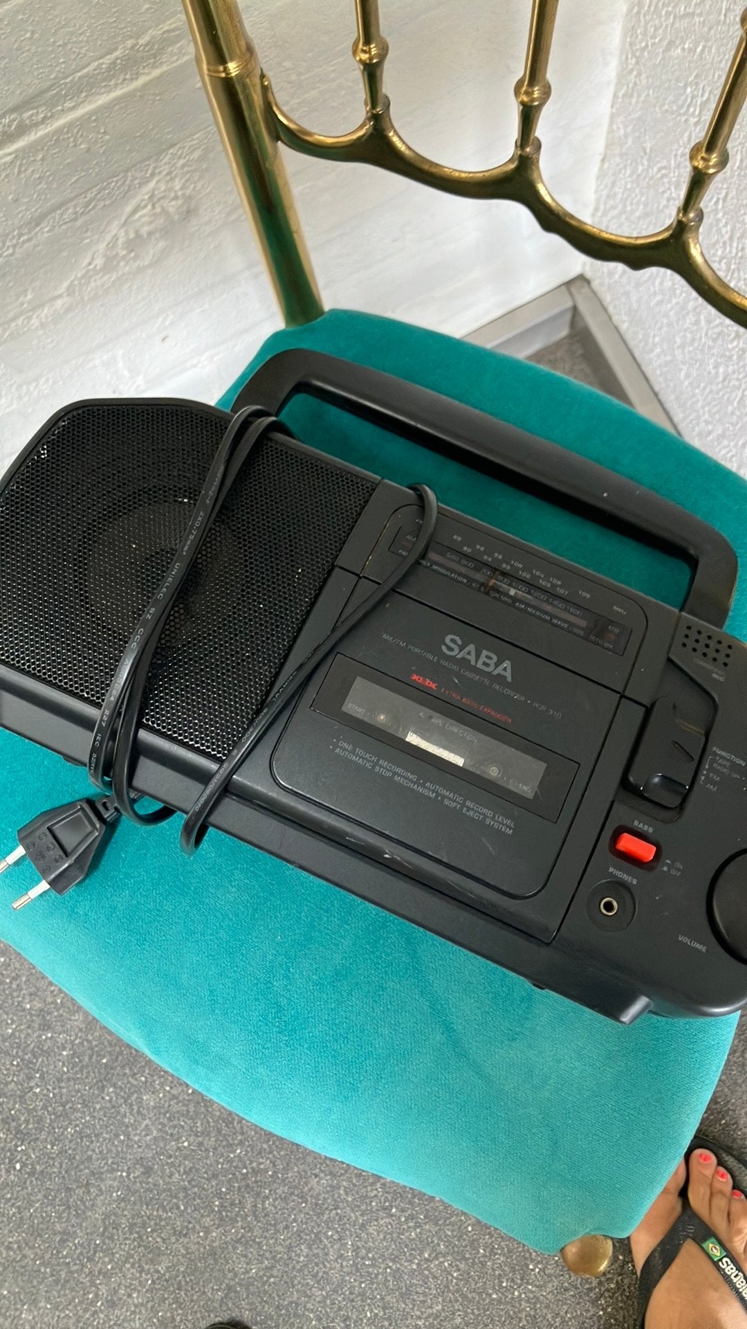 Saba radio casetterecorder, Ophalen of Verzenden, Zo goed als nieuw