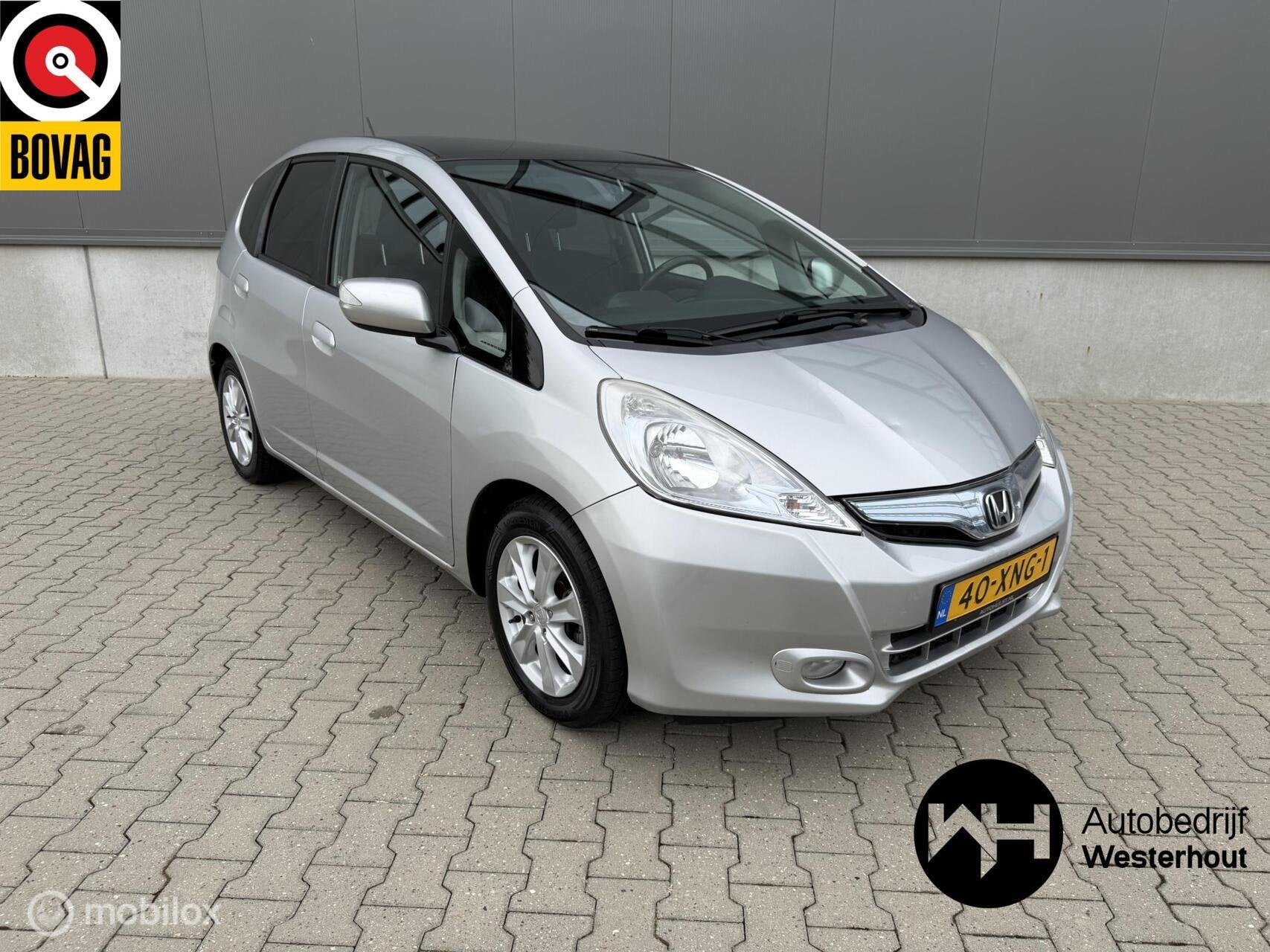 Honda Jazz 1.4 Hybrid Elegance|AUTOMAAT|DEALER ONDERHOUDEN, Auto's, Honda, Euro 5, Gebruikt, 4 cilinders, 49 €/maand