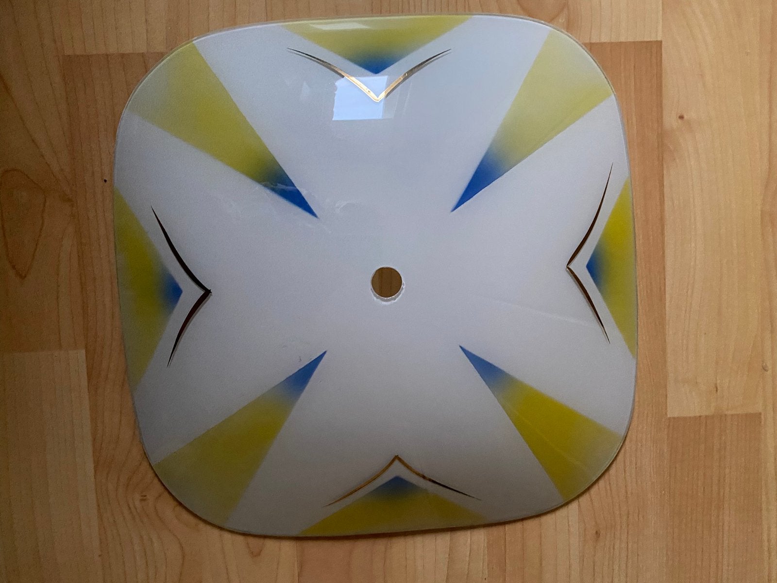 Plafonieres jaren 60, Ophalen, Gebruikt, Glas