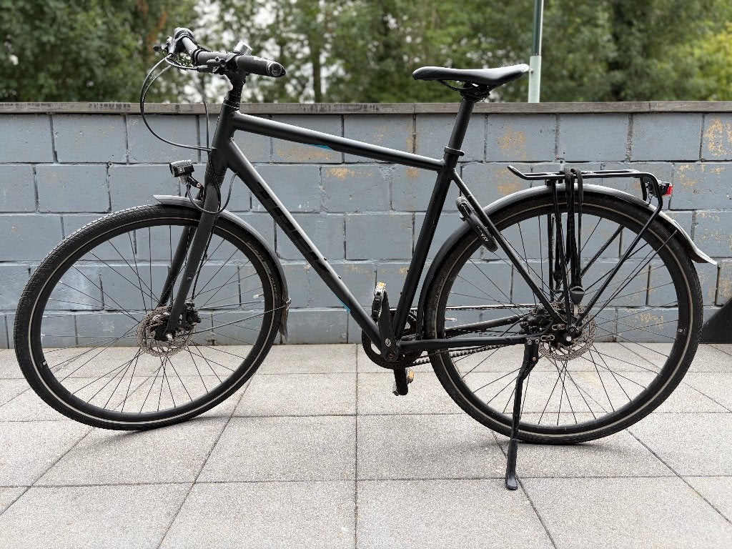 Trek L500 Herenfiets (2018) – Frame 55 cm –  Riemaandrijving, Gebruikt, Versnellingen, Schijfrem, 53 tot 57 cm