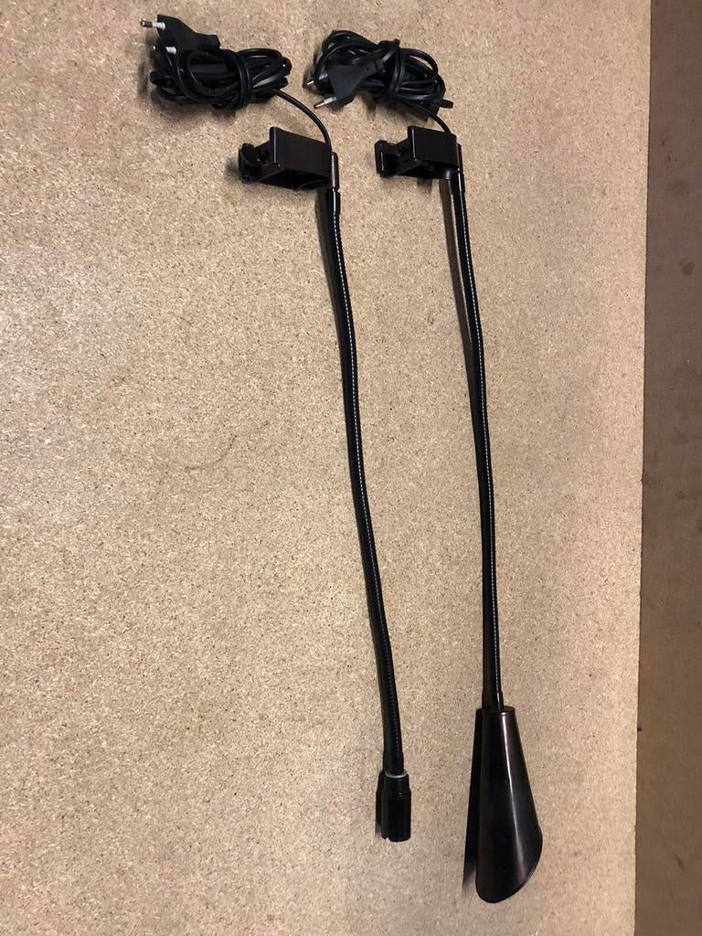 Mooie buigbare lampen, Ophalen of Verzenden, Gebruikt, Metaal, Minder dan 50 cm