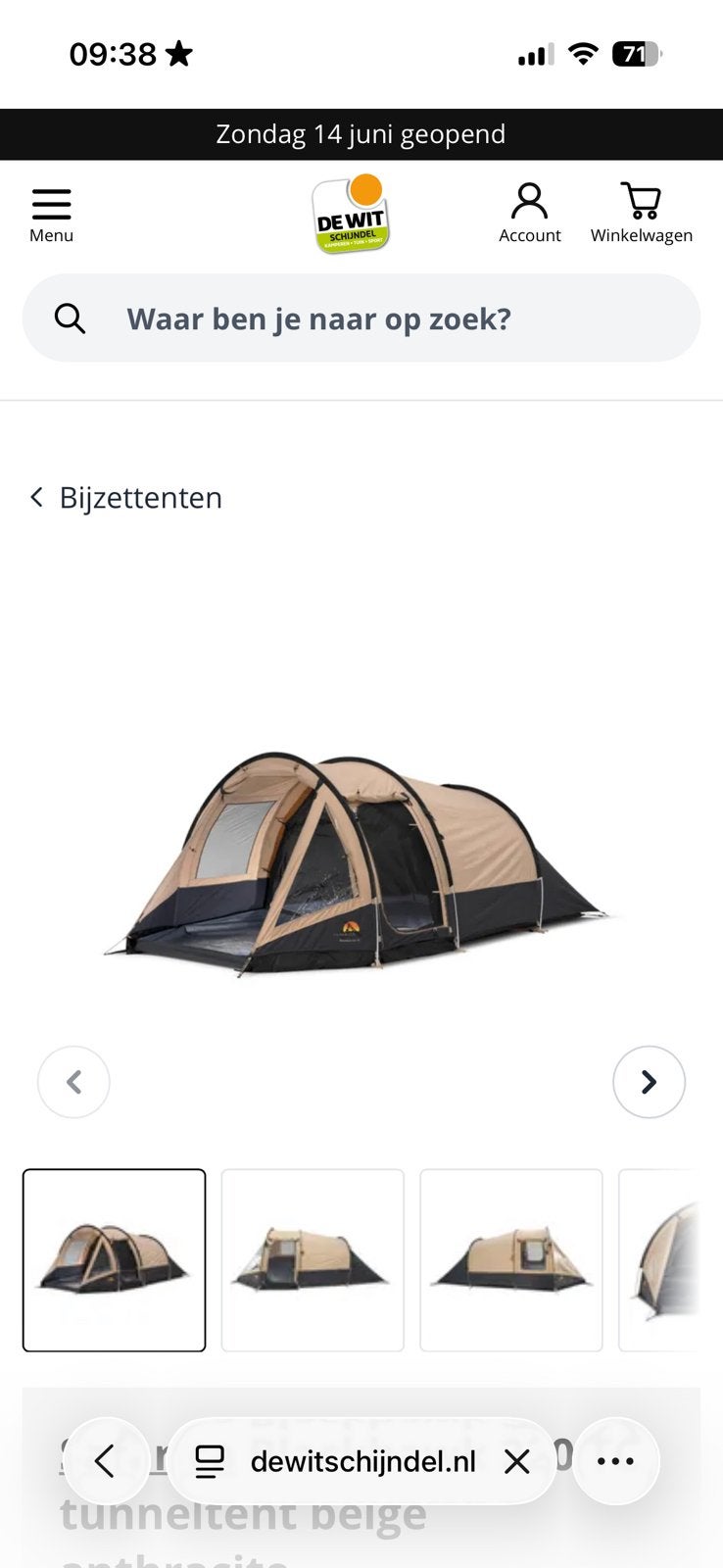 Safarica blackhawk 220 tc, Ophalen, Zo goed als nieuw