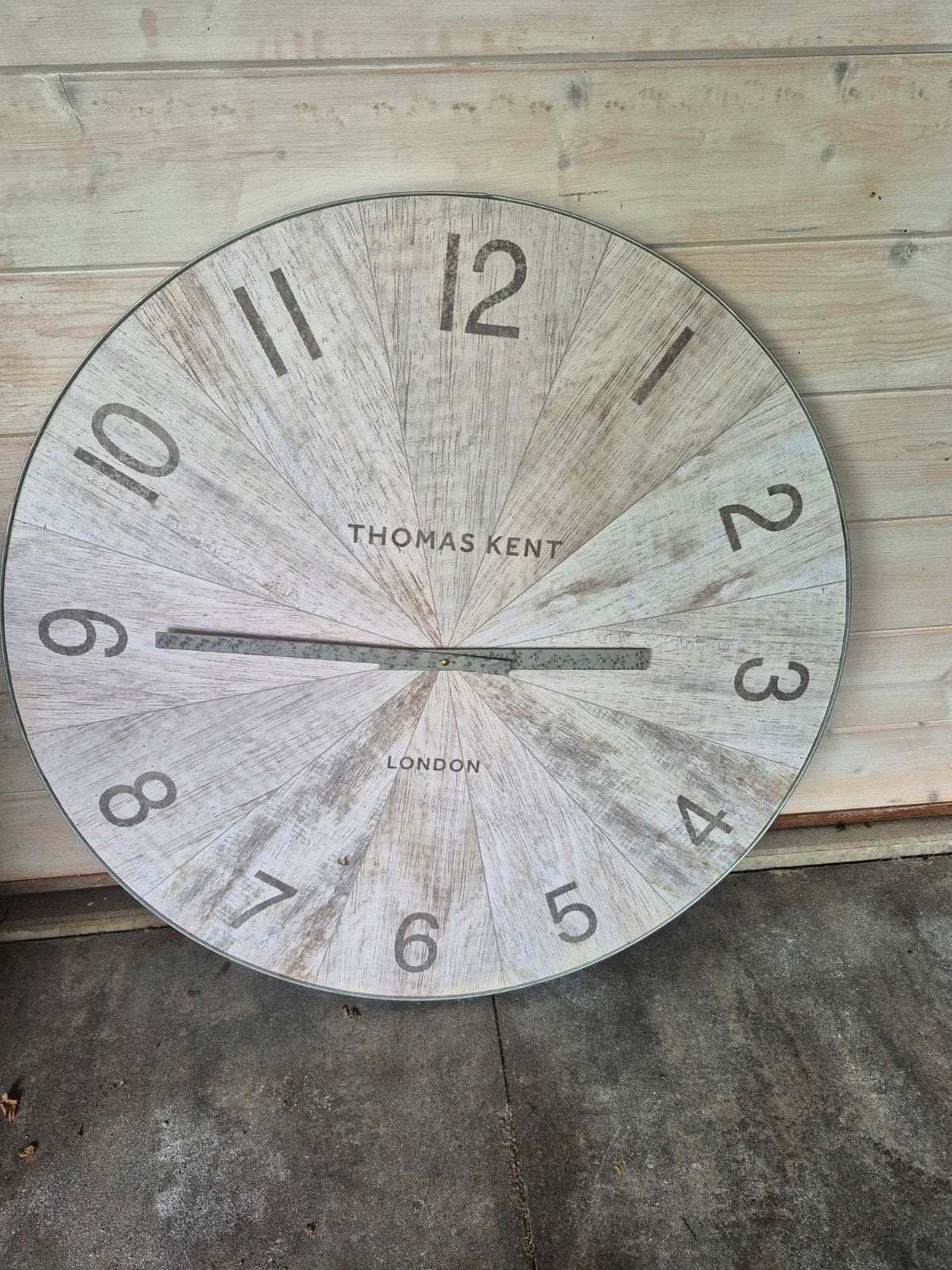 Thomas Kent Klok - 76 cm diameter, Ophalen, Zo goed als nieuw, Wandklok