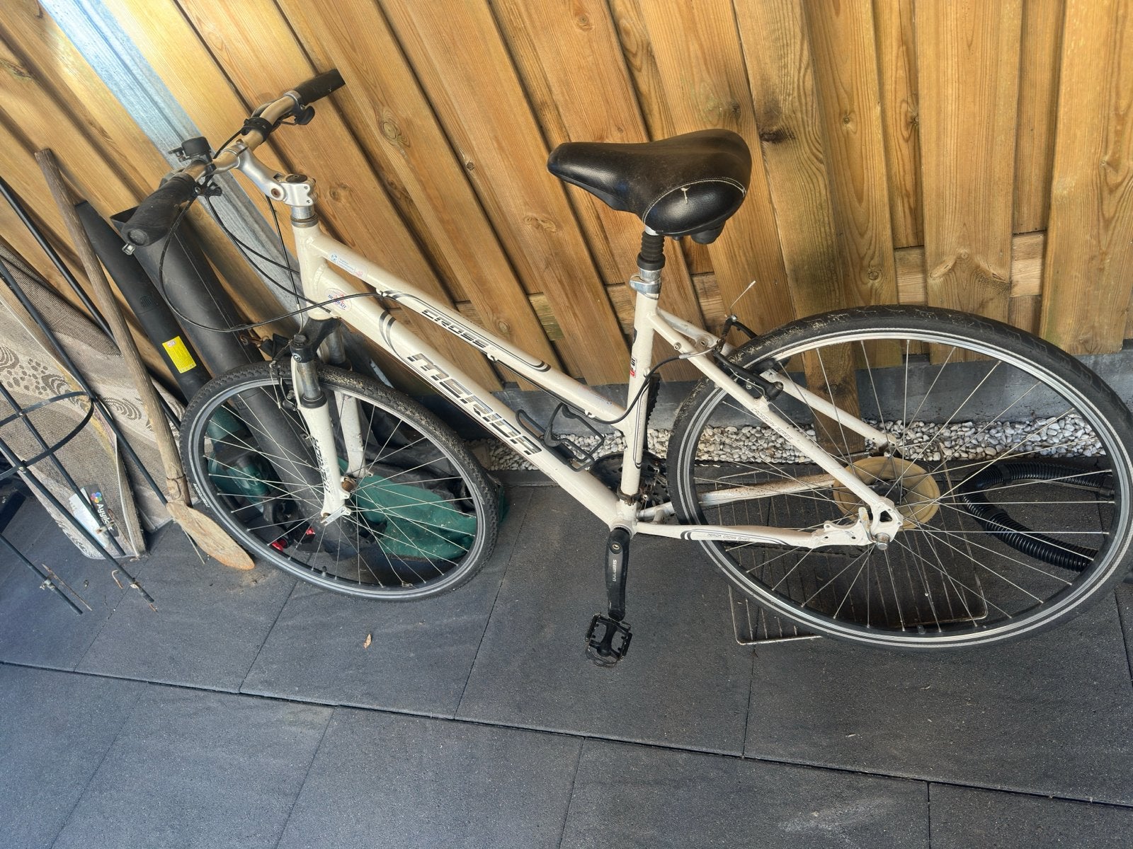 Merida Crossfiets  - Wit, 28 inch, Gebruikt, Velgrem, Ophalen