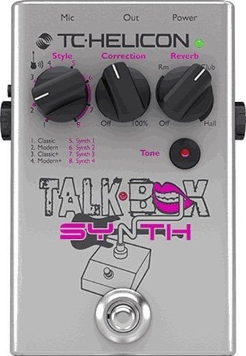 TC Helicon Talkbox synth gitaar effectpedaal., Ophalen of Verzenden, Zo goed als nieuw