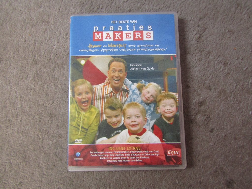 DVD: Het beste van Praatjes makers met Jochem van Gelder, Cd's en Dvd's, Show, Gebruikt, Alle leeftijden, Ophalen of Verzenden