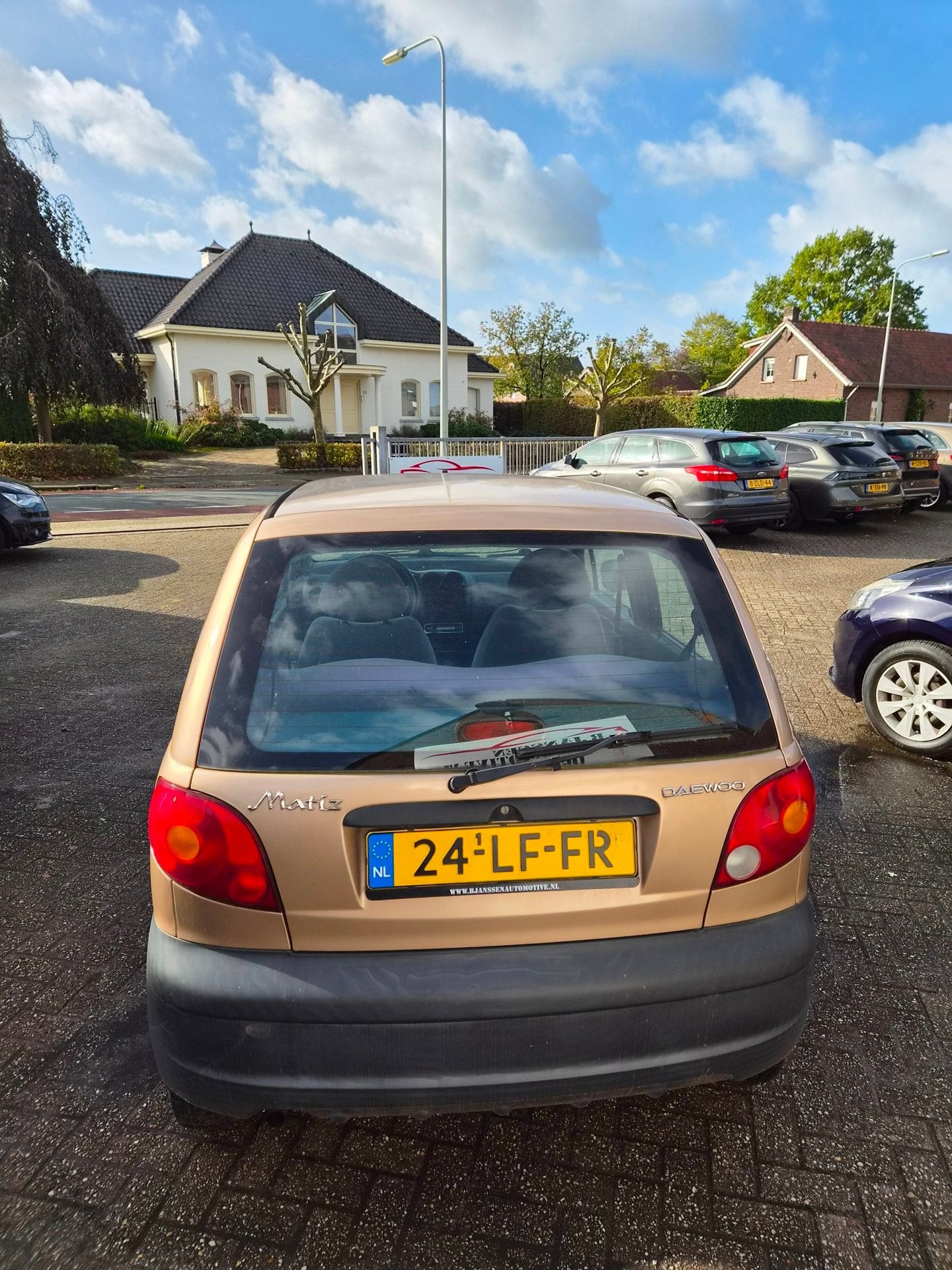 Daewoo Matiz 0.8 Pure apk tm oktober 2027, Auto's, Voorwielaandrijving, Gebruikt, Matiz, Beige