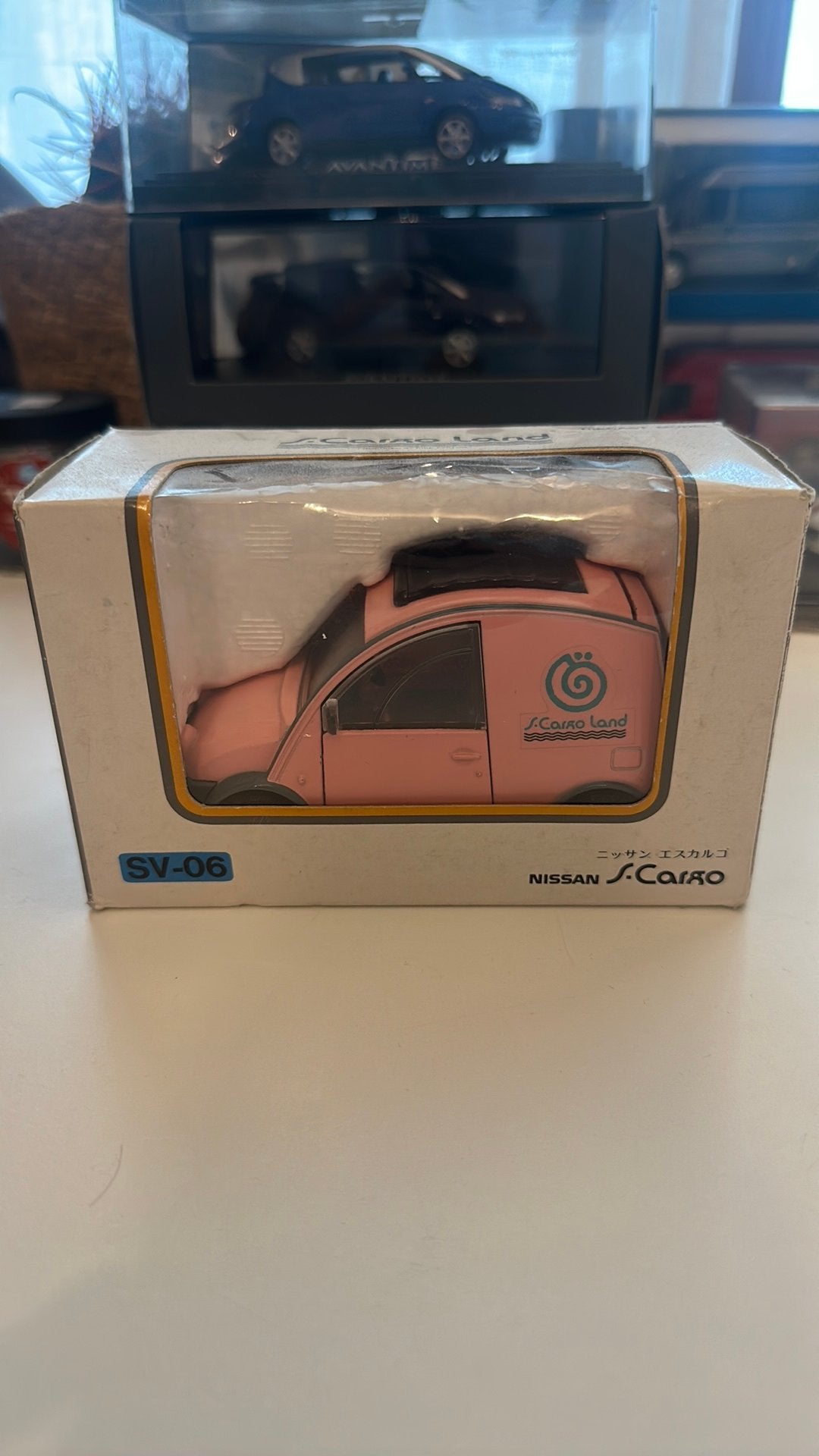 Nissan S-cargo diapet 1:32, Hobby en Vrije tijd, Ophalen of Verzenden, Zo goed als nieuw, Auto, Overige merken
