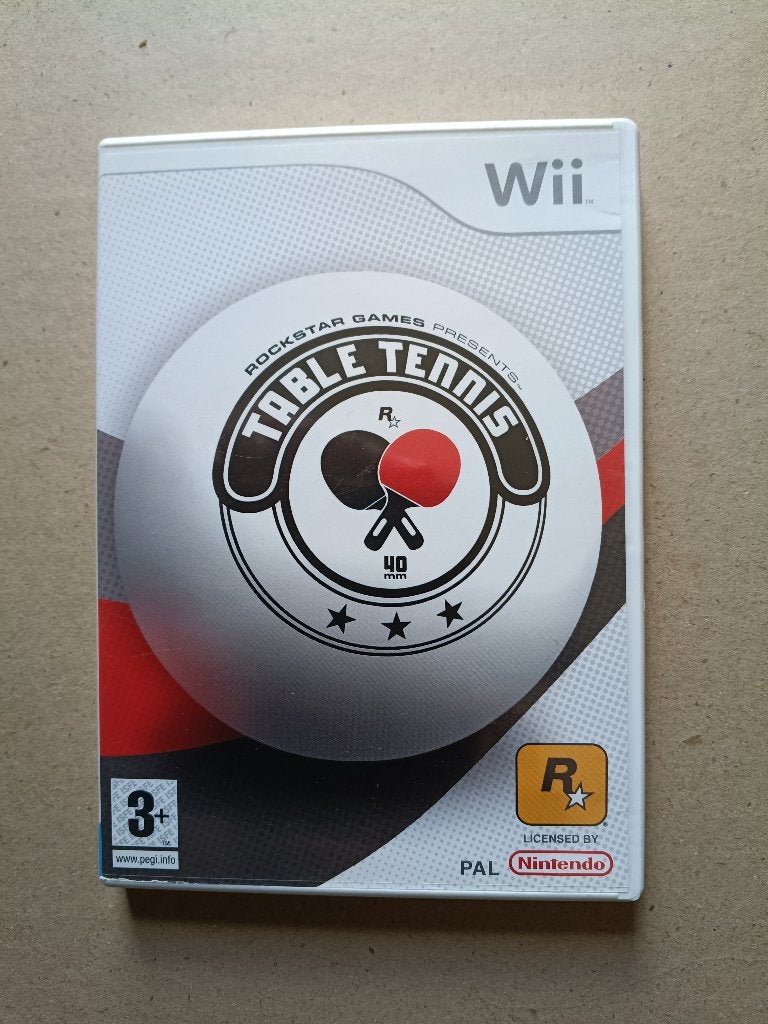 table tennis nintendo wii tafeltennis, Spelcomputers en Games, Games | Nintendo Wii, Ophalen of Verzenden, Zo goed als nieuw, Sport
