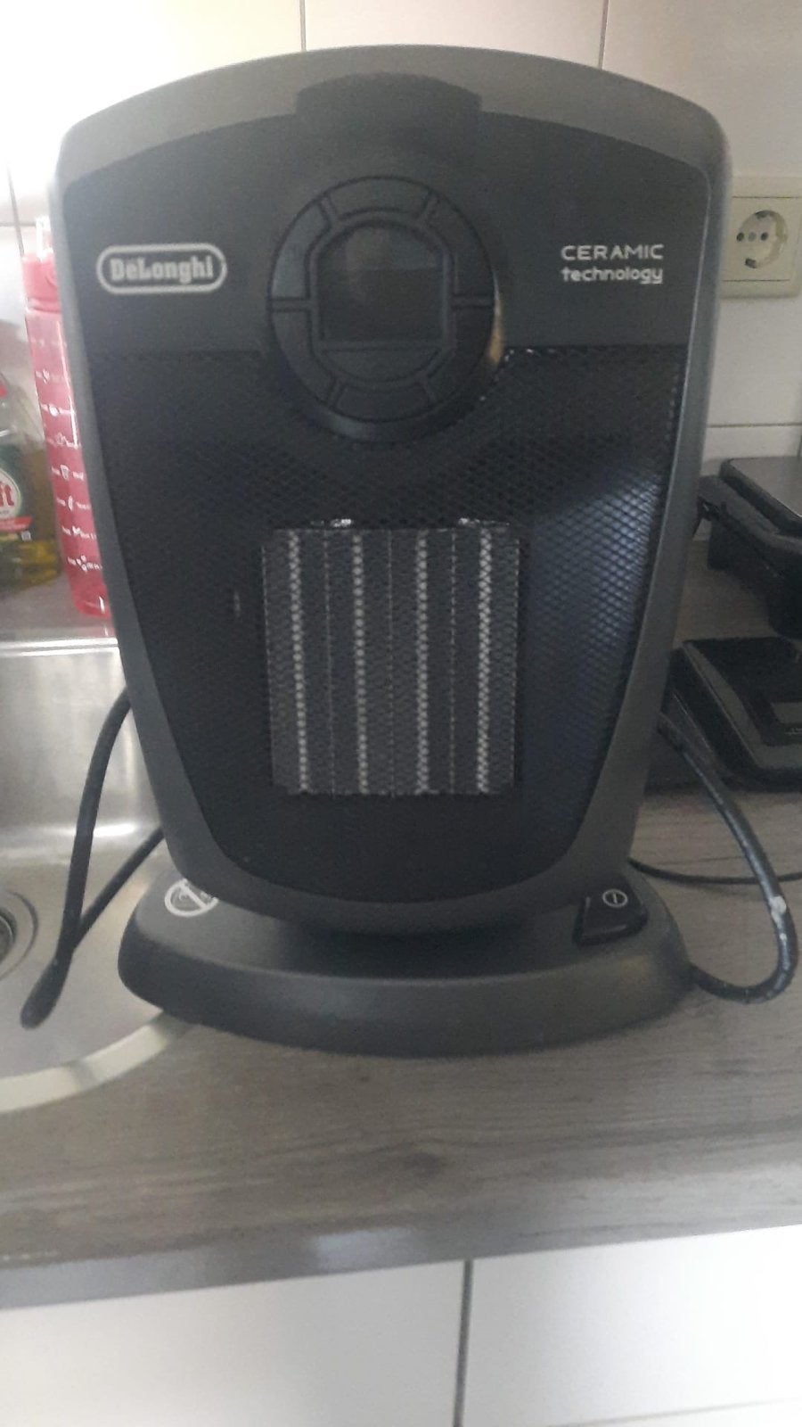 DeLonghi keramische kachel - compact en efficiënt, Ophalen of Verzenden, Gebruikt