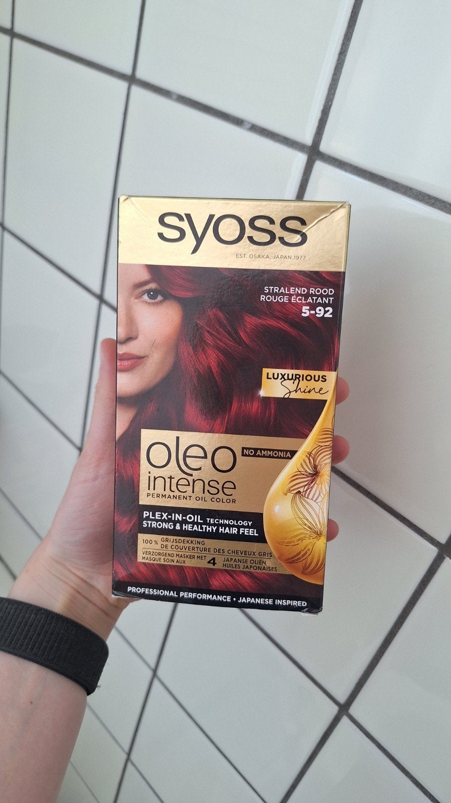 Syoss Oleo Intense Haarverf 5-92 Stralend Rood, Nieuw, Ophalen of Verzenden, Syoss, Syoss