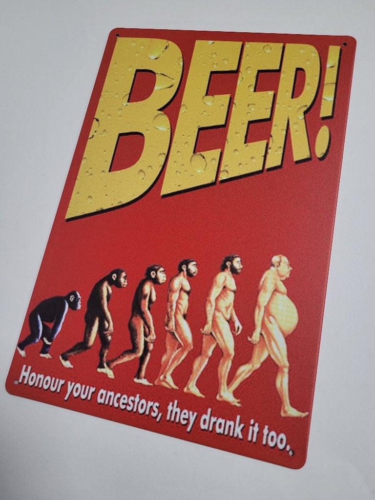 Beer revolutie bier reclamebord van metaal wandbord deco, Huis en Inrichting, Woonaccessoires | Wanddecoraties, Info@deconoord.nl