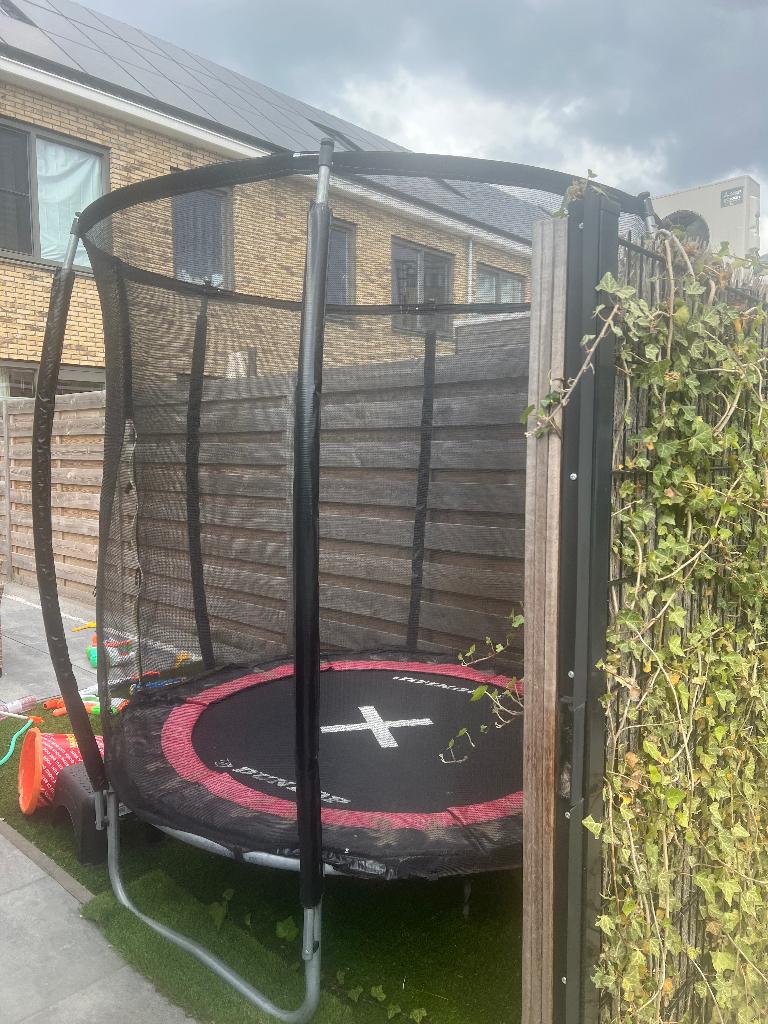 Trampoline 180cm Dunlop, Ophalen, Zo goed als nieuw