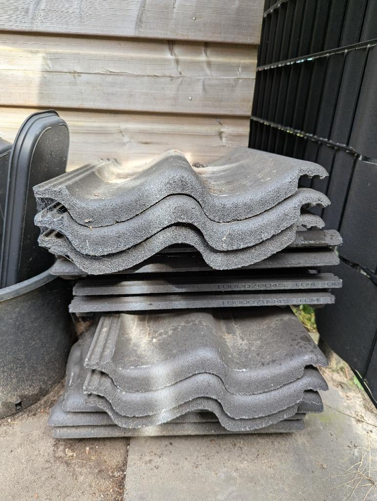 Sneldek dakpannen (13 beschikbaar), Doe-het-zelf en Verbouw, Ophalen, Steen of Klei, Nieuw, 15 m² of meer
