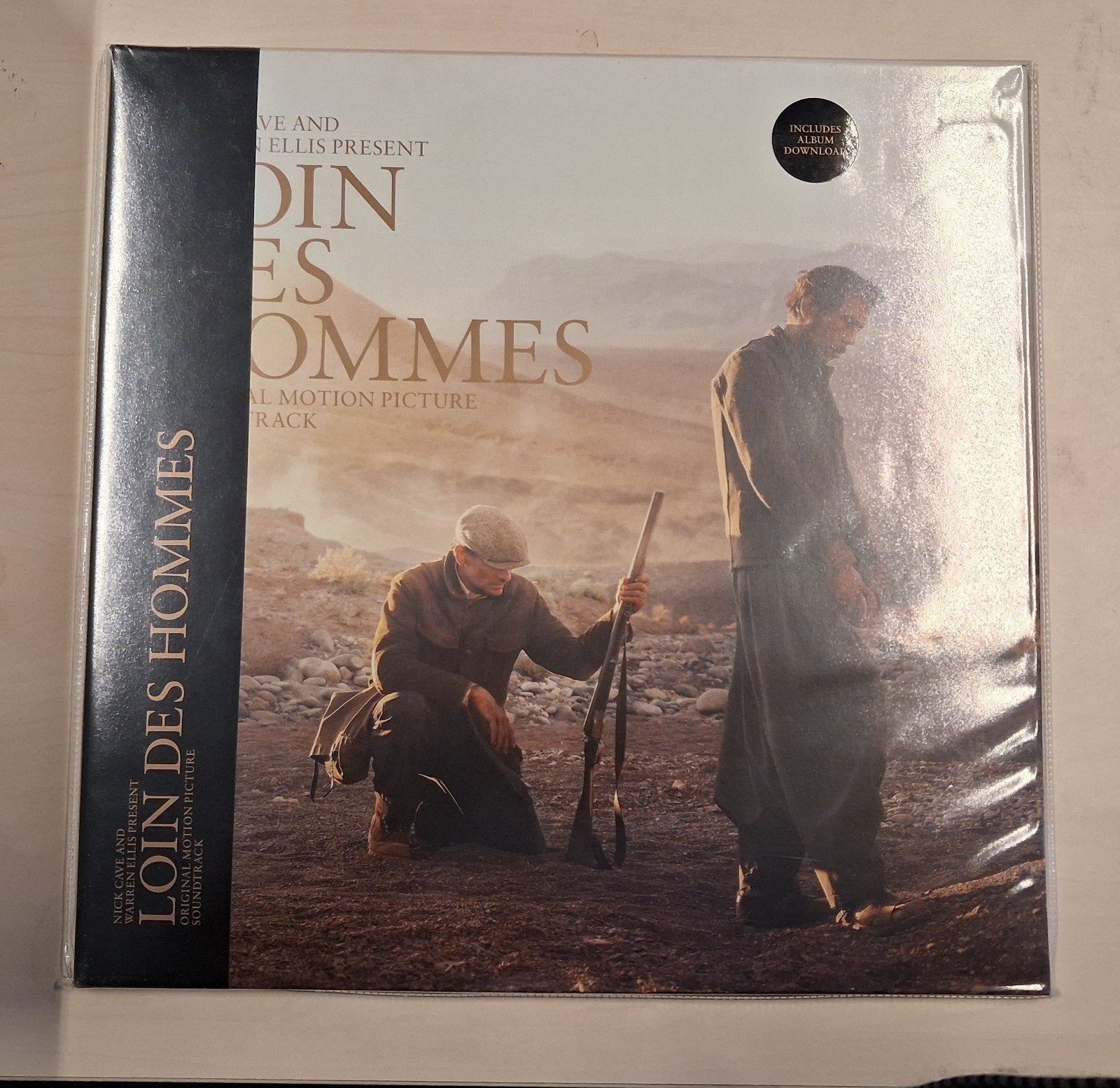 Nick Cave & Warren Ellis - Loin Des Hommes Soundtrack LP, Gatefold hoes, Ophalen of Verzenden, Zo goed als nieuw, 12 inch
