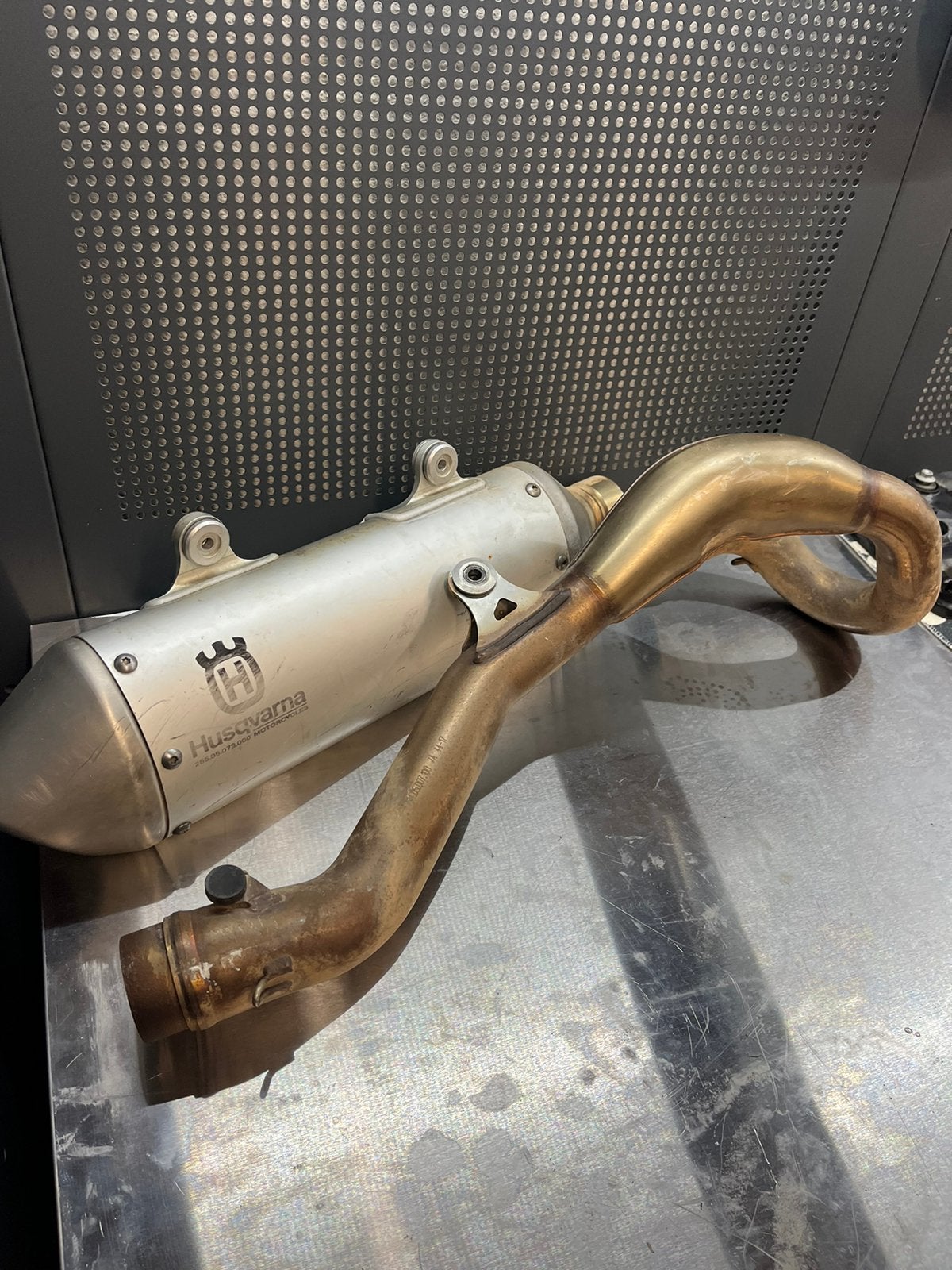 Husqvarna origineel uitlaat systeem fc 450, Ophalen of Verzenden
