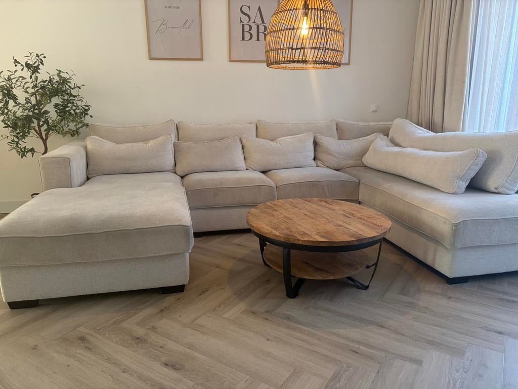 Loungebank U-vorm, Ophalen, Gebruikt