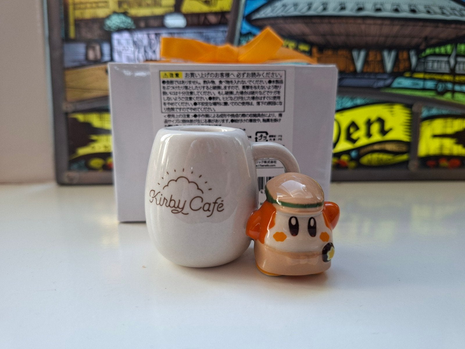 Kirby Cafe Waddle Dee figuur met mini mok Japan exclusive, Ophalen of Verzenden, Nieuw, Overige typen