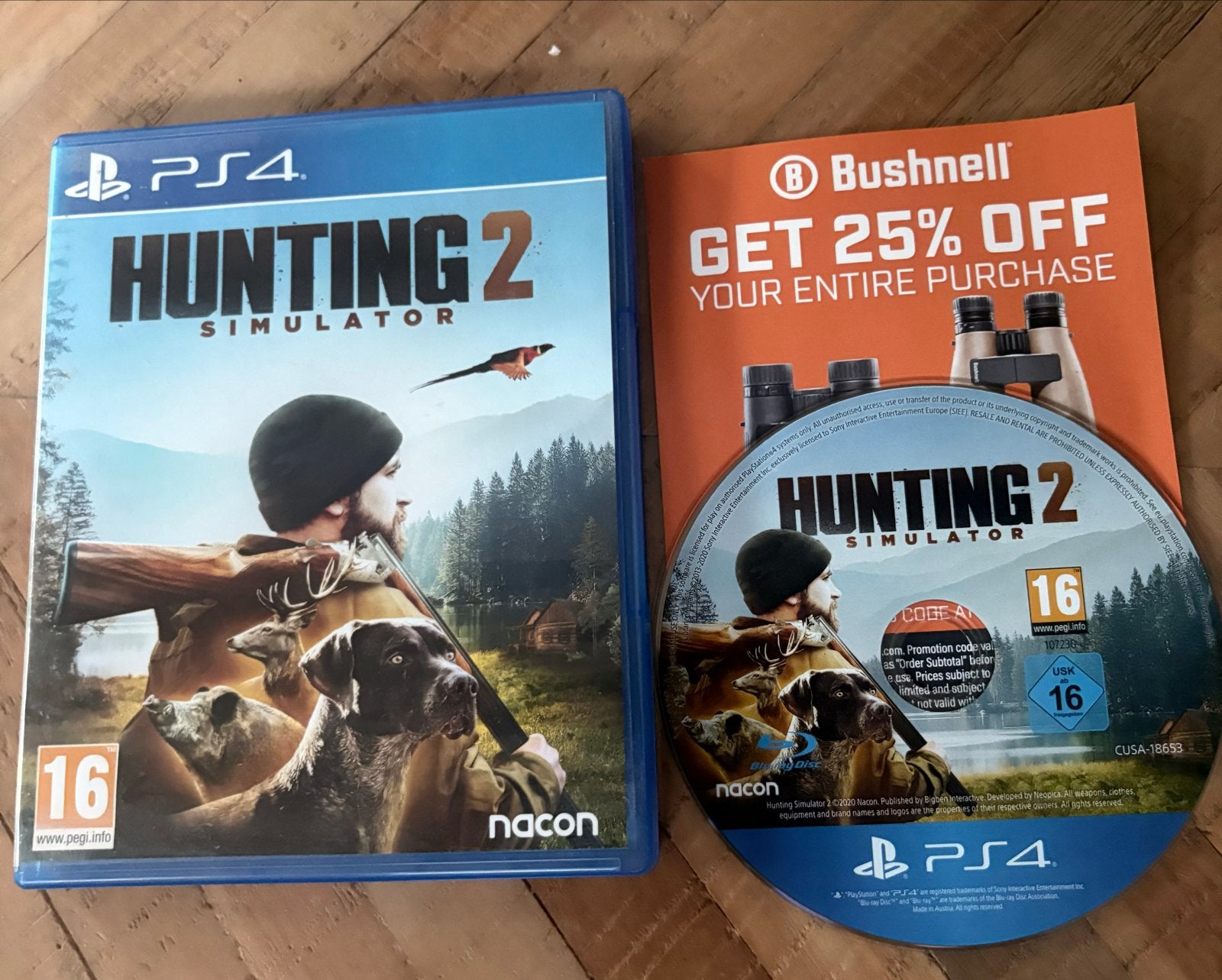 Hunting Simulator 2 PS4 - Jachtsimulatiegame, Spelcomputers en Games, Games | Sony PlayStation 4, Zo goed als nieuw, Simulatie