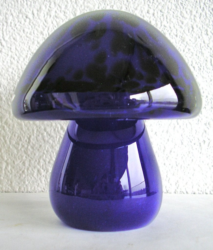 Wedgwood glazen pressepapier, paddestoel, Ophalen of Verzenden