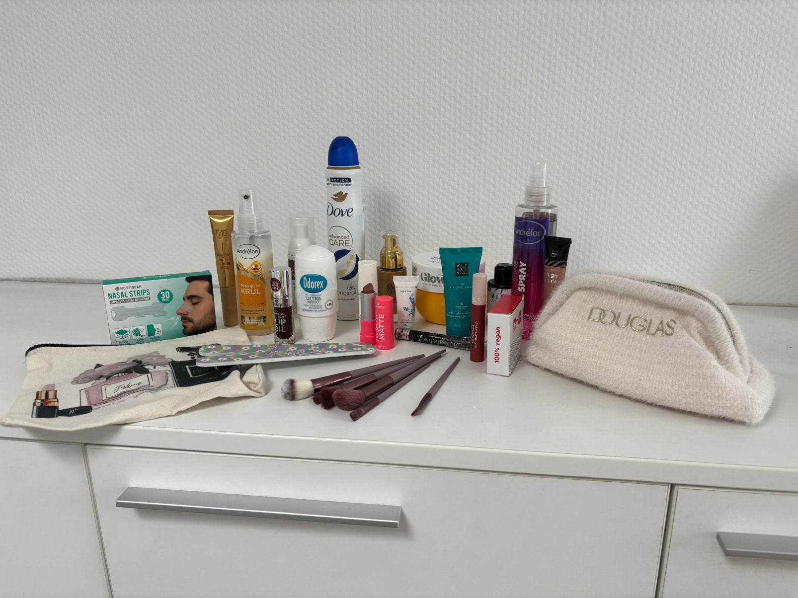 Andrelon dove sephora hema essence, Ophalen of Verzenden, Zo goed als nieuw, Bad & Douche