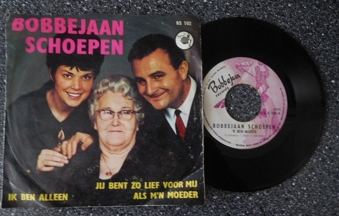 Bobbejaan Schoepen - ik ben alleen, Cd's en Dvd's, Ophalen of Verzenden, Zo goed als nieuw, 7 inch, Levenslied of Smartlap