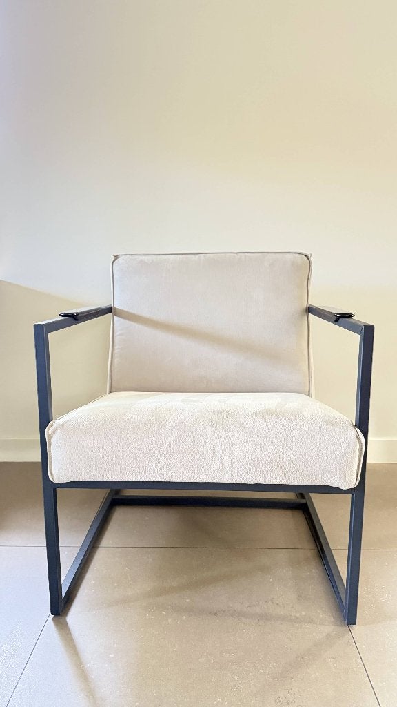 salon Fauteuill, Ophalen, Twee, Leer, Zo goed als nieuw