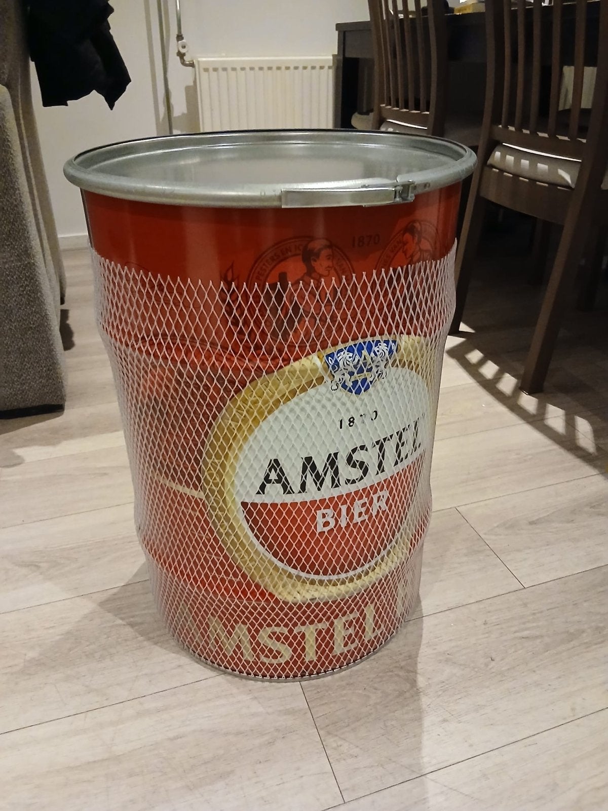 Amstel Bier BBQ / Barbecue - 57cm hoog, 40cm breed, Tuin en Terras, Houtskoolbarbecues, Nieuw, Ophalen of Verzenden