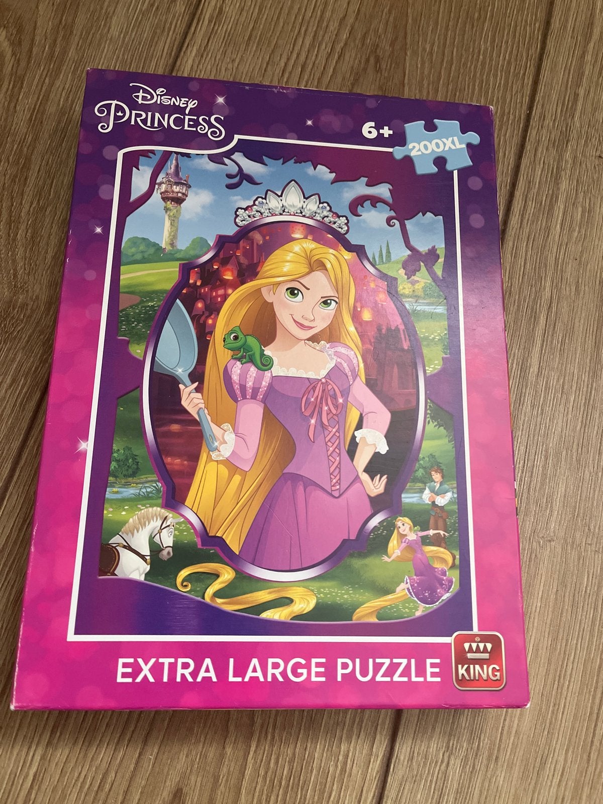 Disney Princess Rapunzel Legpuzzel 200XL, Ophalen of Verzenden, Minder dan 500 stukjes, Gebruikt, Legpuzzel