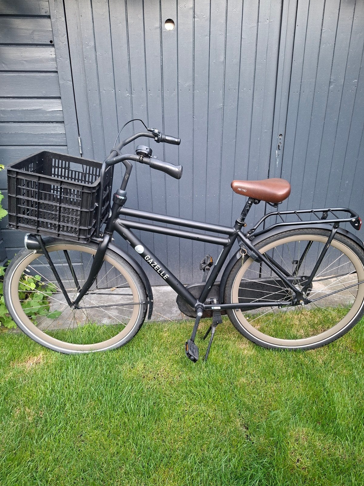 Gazelle transportfiets PuurNL, Terugtraprem, Gebruikt, Gazelle, Ophalen