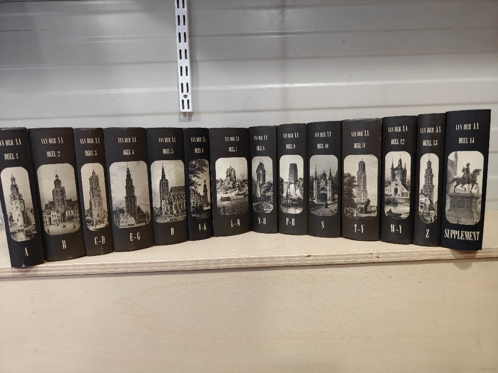 Nr. 1033 Aardrijkskundig Woordenboek der Nederlanden, Ophalen of Verzenden, Gelezen, A.J. van der Aa