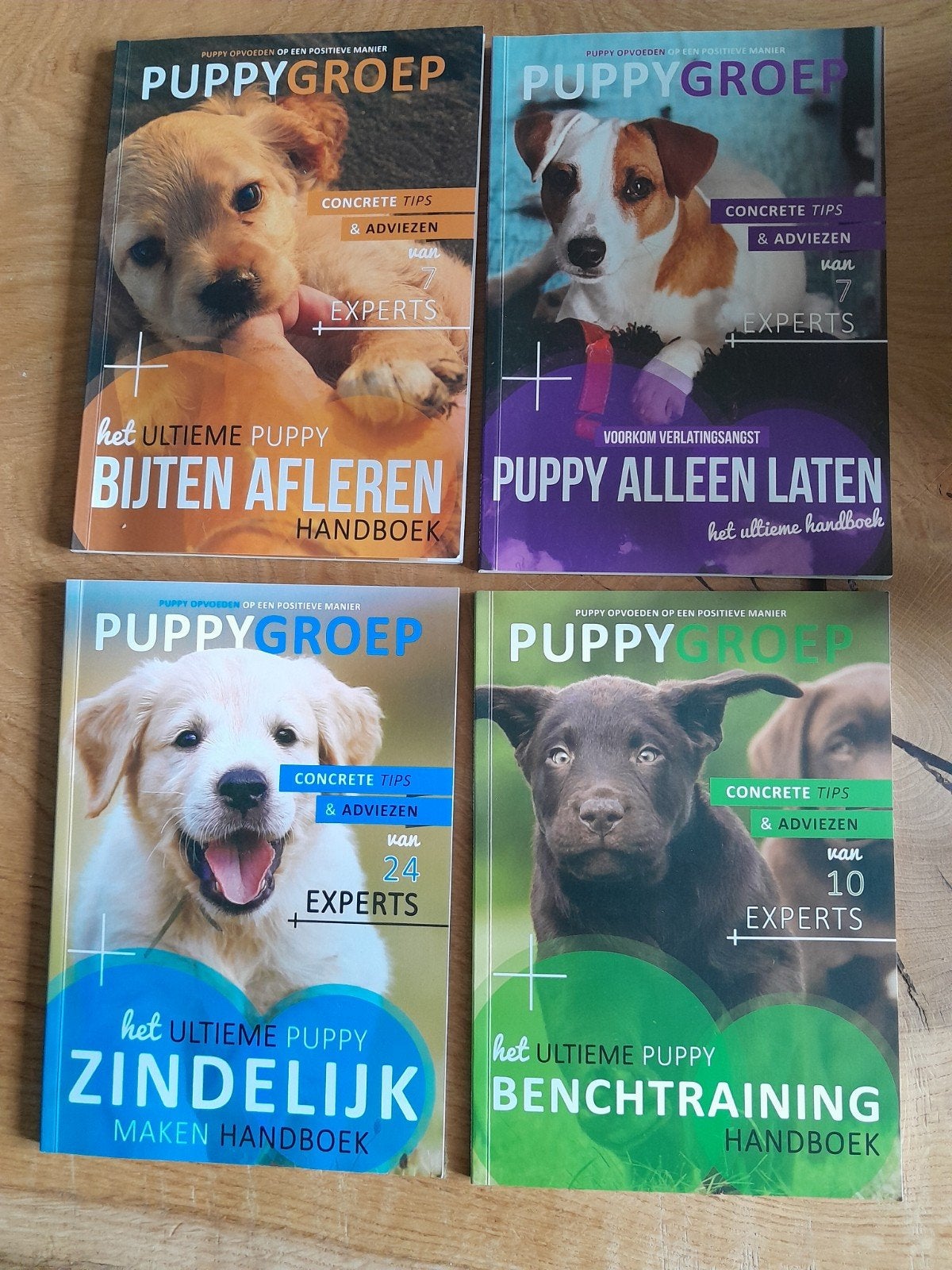 Puppy Opvoeden Handboeken - Set van 4, Boeken, Ophalen, Nieuw, Honden, Diverse Experts