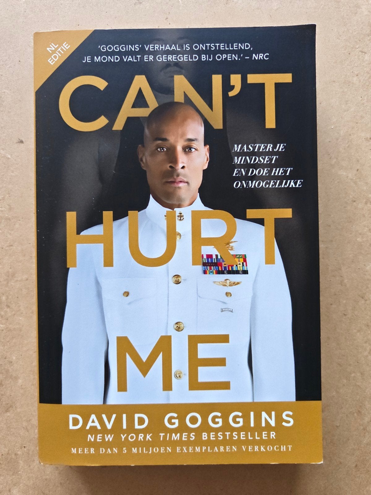 Can't Hurt Me - David Goggins (NL editie), Boeken, Ophalen of Verzenden, Zo goed als nieuw, David Goggins