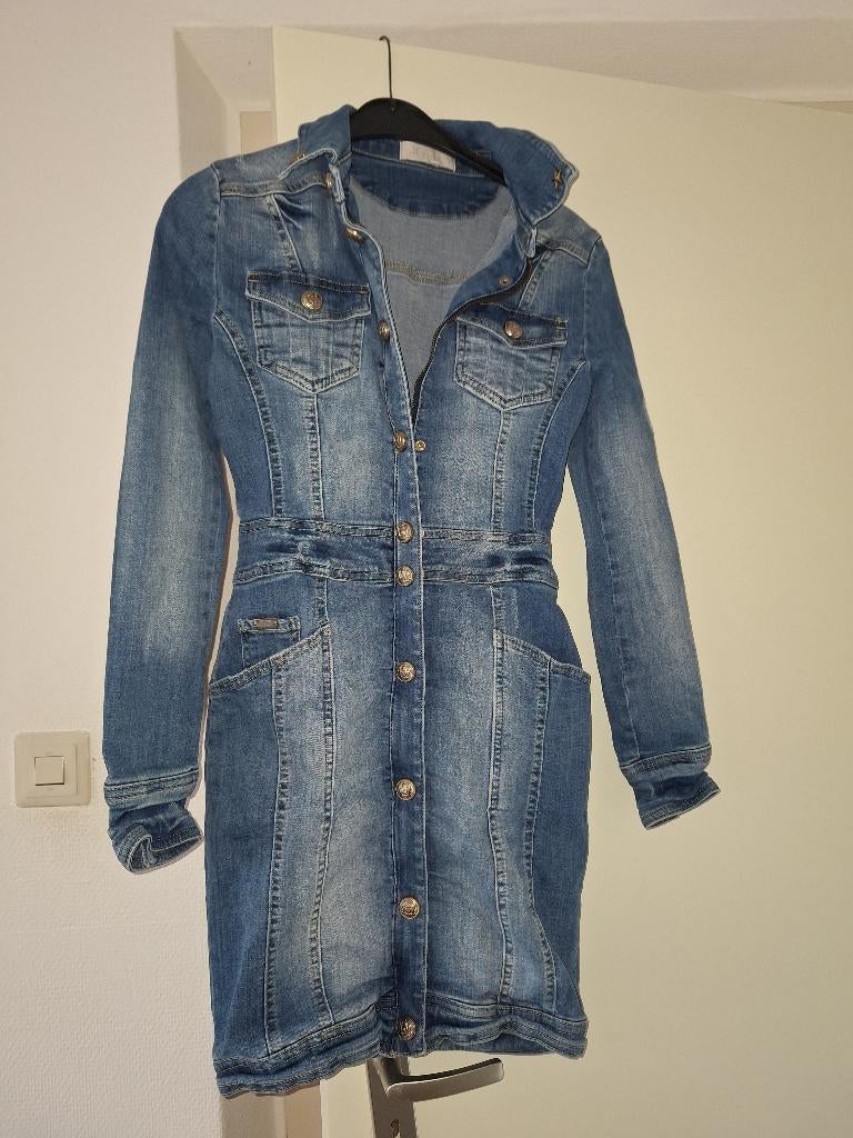 Spijkerjurk josh v maat XS, Ophalen, Blauw, Maat 34 (XS) of kleiner, Josh V