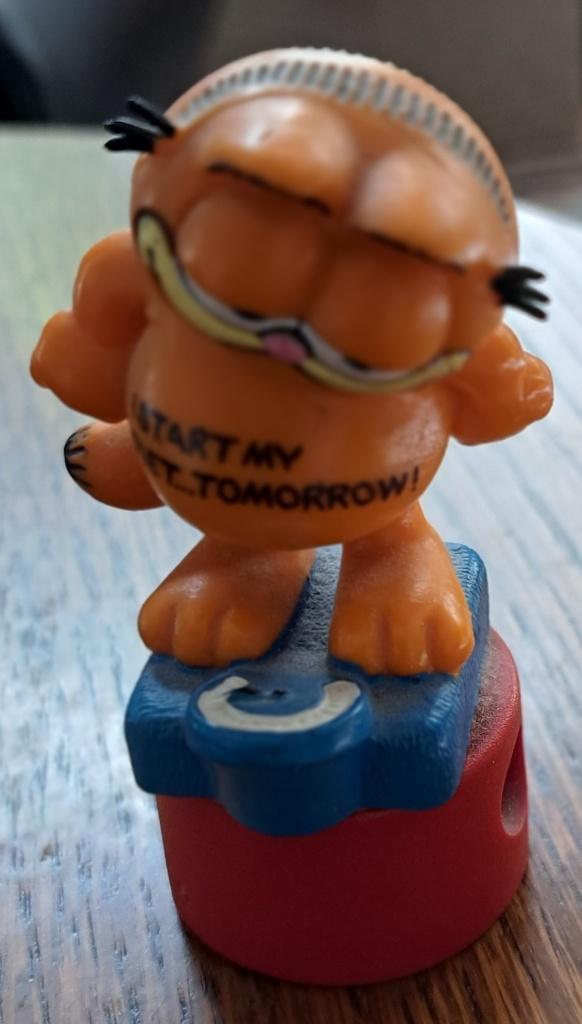 Garfield, Cola-gom en wereldbol (zo goed als nieuw), Ophalen of Verzenden, Zo goed als nieuw