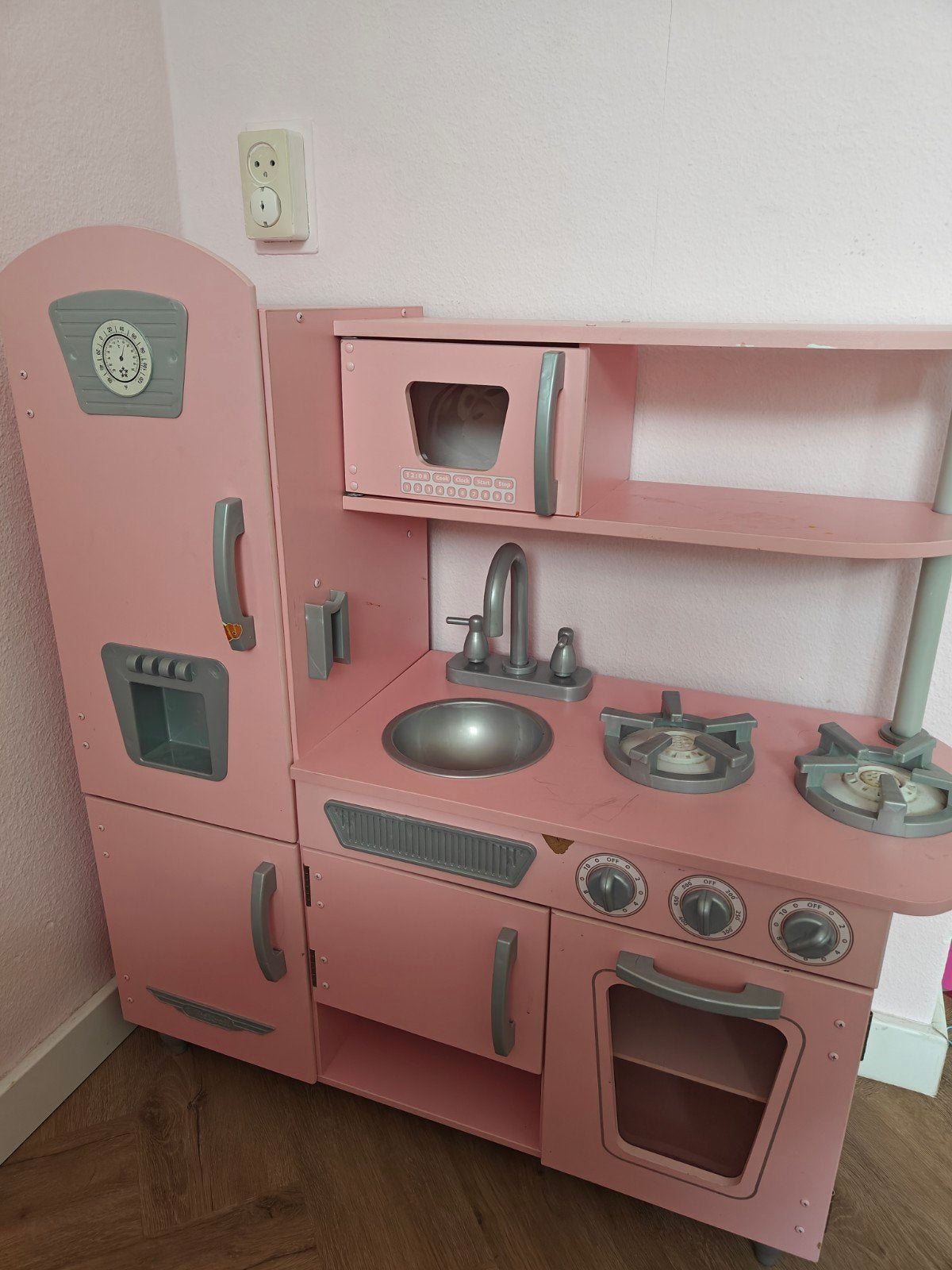 KidKraft Vintage Speelkeuken Roze - Hout, Ophalen, Gebruikt