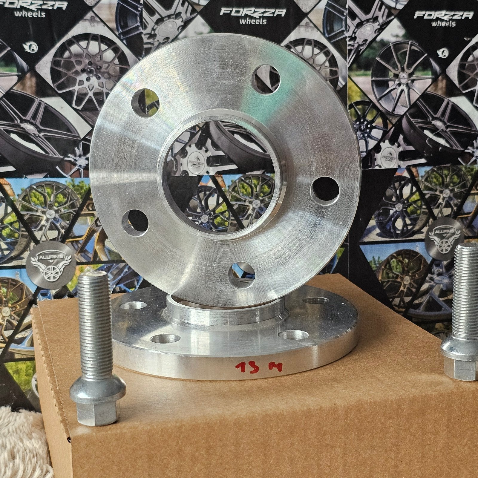 Spoorverbreders spacers Audi 5x112 66,5 13mm, Ophalen of Verzenden